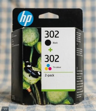 Pack 2 Cartuchos HP 302 Negro y Tricolor