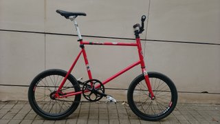 Bicicleta Minivelo Roja Freno Contrapedal