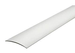 Perfil de transición / tapajuntas en aluminio gris