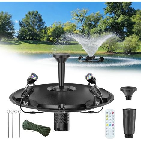 Fuente Flotante POPOSOAP con Luces LED