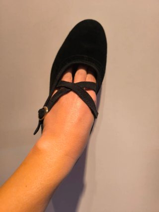 Zapatos tacón baile flamenco