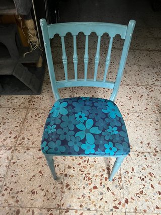 Set de 4 sillas de madera