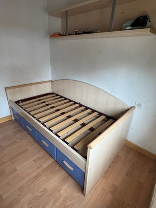 Cama con Cajones Inferiores
