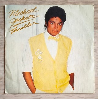 Vinilo Single 7" Michael Jackson Thriller 1983