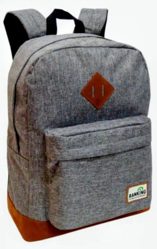 Mochila Ranking Estilo Americano Gris