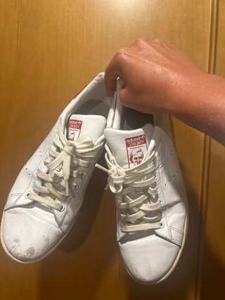 Zapatillas adidas Stan Smith Blancas y Rojas