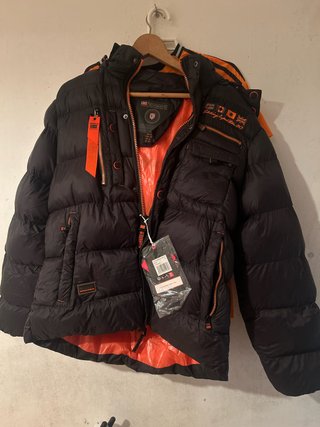 Chaqueta Geographical Norway Negra Talla xl