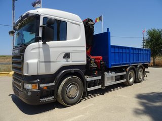 Scania R 500-CAMIONES GRUA