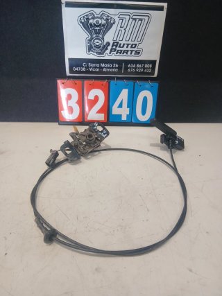 Cerradura de capó con cable tirador Opel Zafira C