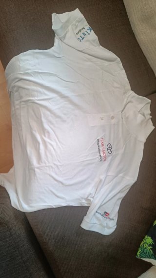 Polo Toyota Blanco Talla XXL