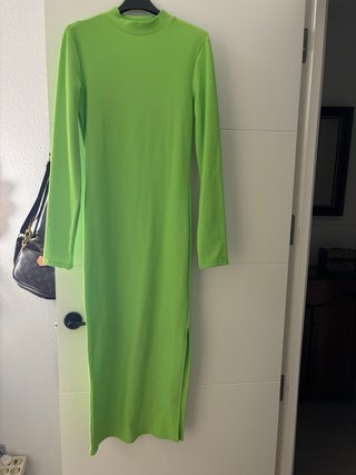 Vestido largo verde