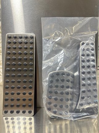 Pedales INOX Mercedes-Benz CE S GLK SLK CLS C ETC
