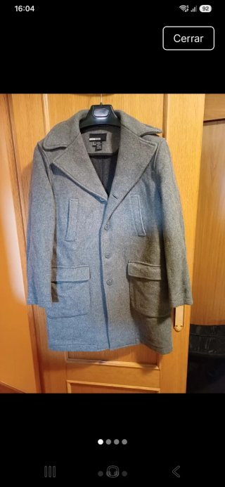 Abrigo Zara Gris