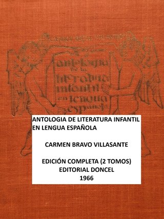 Libros Antología Literatura Infantil 2 tomos 1966