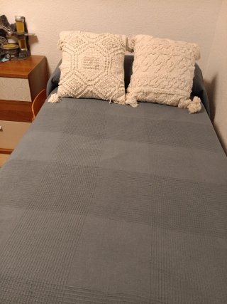 Cama de 90 con somier