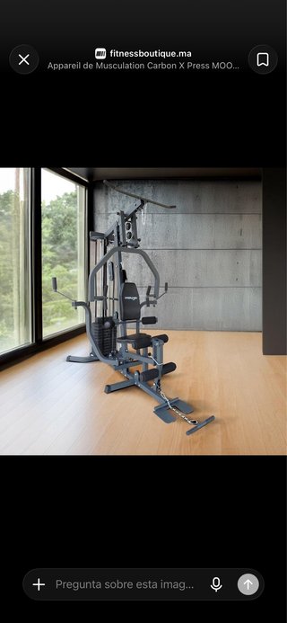 Multiestación Fitness y Mancuernas Marca MOOVYOO