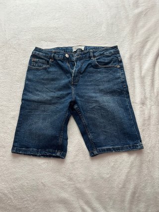 Pantalón vaquero corto azul