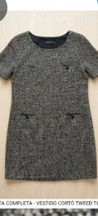 Vestido Tintoretto estilo Chanel