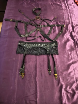 Conjunto de Lencería Negro