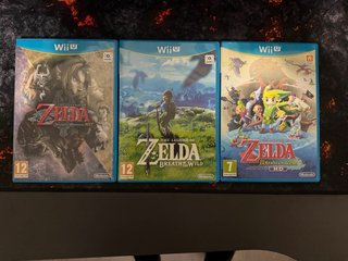 3 Juegos The Legend of Zelda Wii U