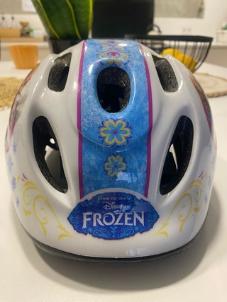 Casco Infantil Frozen