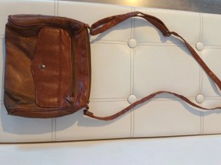 Bolso de Piel Marrón