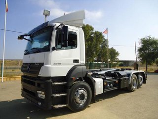 Mercedes AXOR 25 40-CAMIONES GANCHO PORTACONTENEDO