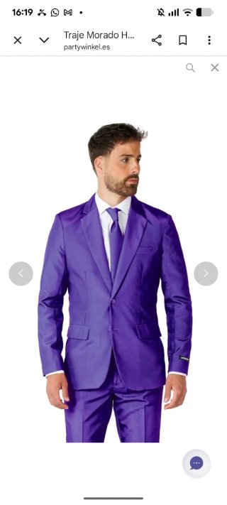 Disfraz Traje Joker Morado