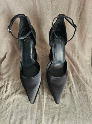 Tacones Negros Asos con Plataforma
