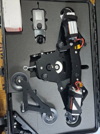 Cablecam Noxon para grabación de vídeo.