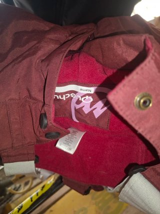 Pantalón de esquí Quechua rojo