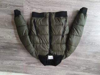 Chaqueta Acolchada Zara Verde Oliva