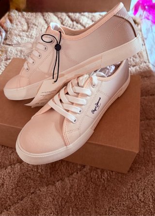 Zapatillas Lona Pepe Jeans Beige