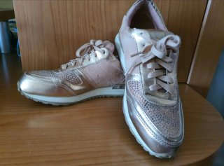 Zapatillas Oro Rosa