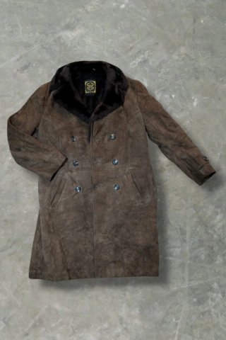 Cappotto di pelle vintage
