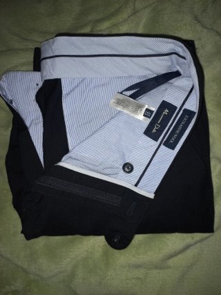 Pantalón Massimo Dutti Negro Talla 44