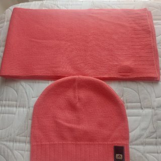 Conjunto Bufanda y Gorro Adidas Coral