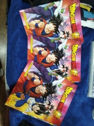3 Álbumes de Cromos Dragon Ball Super