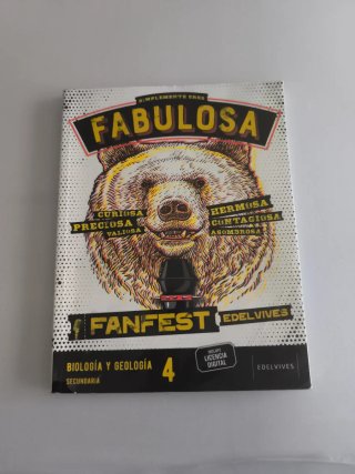 Biología y Geología 4, Secundaria, Fanfest Edel...