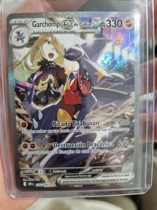 Carta Pokémon Garchomp ex de Cintia DRI 232