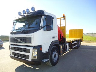 Volvo FM 12.380-CAMIONES PORTAMAQUINARIAS