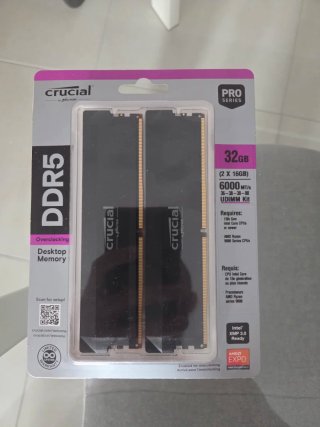 Memoria RAM Crucial Pro DDR5 32GB (2x16GB)
