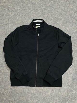 Chaqueta Harrington Penguin Negra Talla M