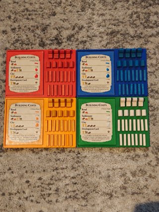 Lote 4 bandejas organizadoras para Catan