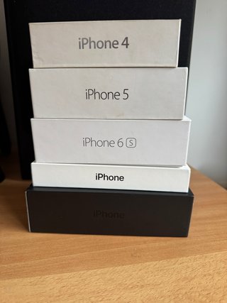 Lote de 5 Cajas de iPhone
