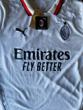 Camiseta AC Milan Puma Blanca