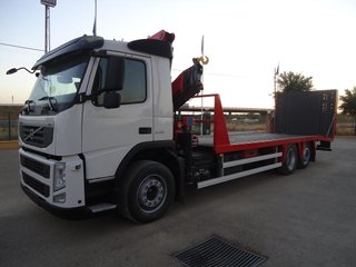 Volvo FM 12 380-CAMIONES PORTAMAQUINARIAS