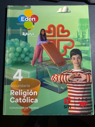 Religión católica, 4 Secundaria, Edén, Revuela