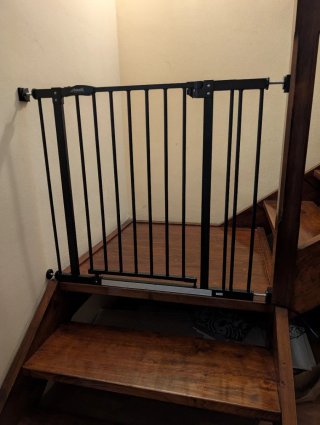 Barrera de seguridad para escaleras, 2 unitats