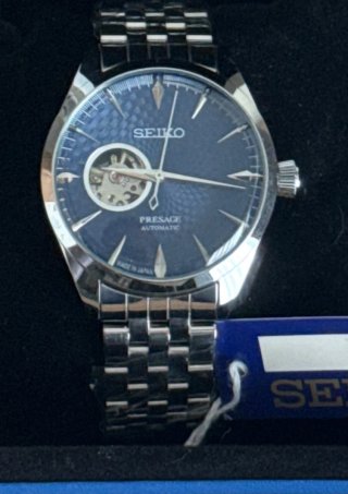 Reloj Mecánico Automático Seiko MOD Presage azul
